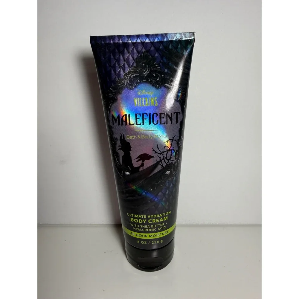 Bath & Body Works Disney Villian Maleficent Body Cream 8oz‎ Sinister Plum NEW